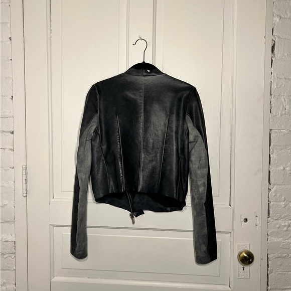 Blur Leather Jacket - Picture 4 of 8